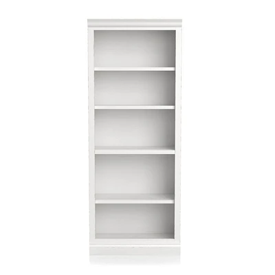 Cameo White Middle Open Bookcase