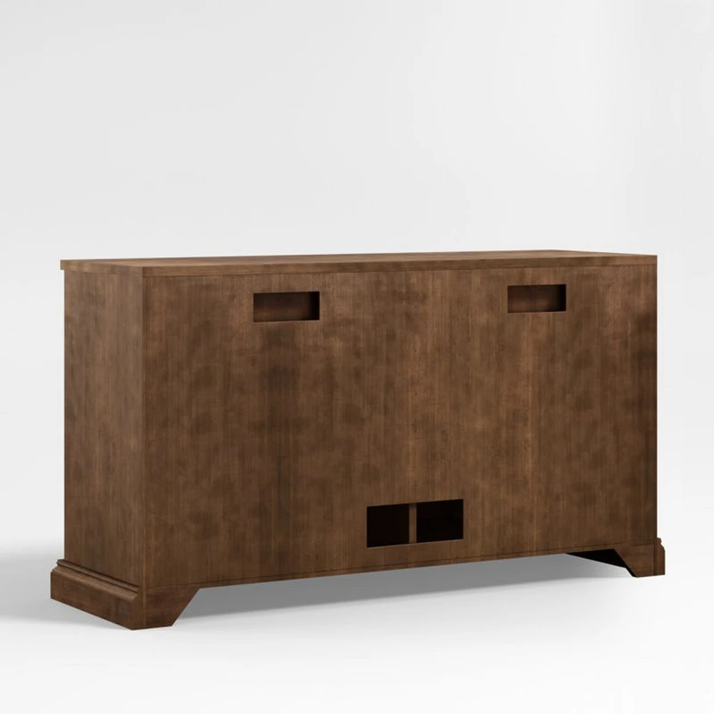 Cameo 64" Nero Noce Modular Storage Media Console