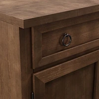 Cameo 64" Nero Noce Modular Storage Media Console