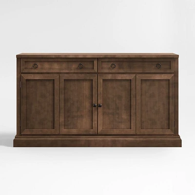 Cameo 64" Nero Noce Modular Storage Media Console