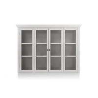 Cameo Dama Modular Hutch with Glass Doors