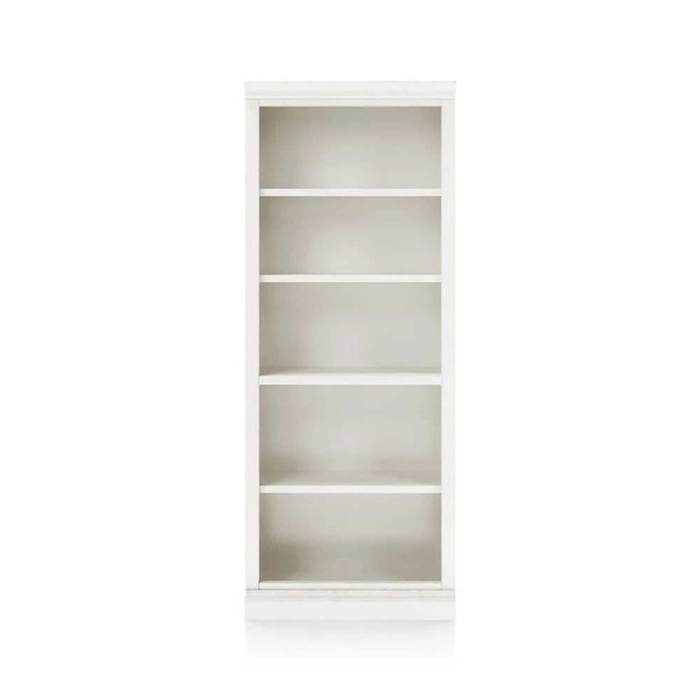 Cameo Dama Open Bookcase with Middle Crown