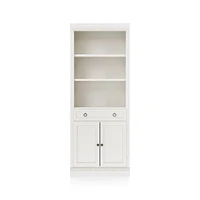 Cameo Dama Storage Bookcase with Middle Crown