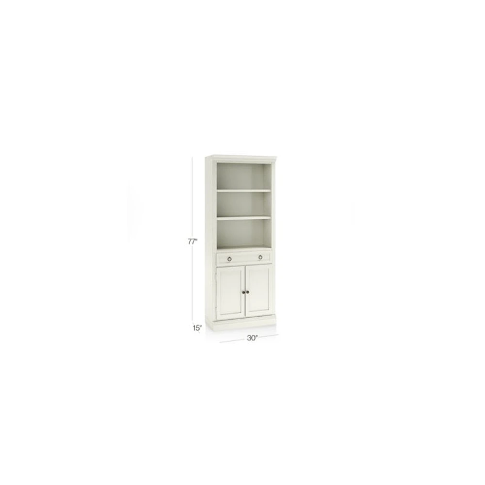 Cameo Vamelie Storage Bookcase with Middle Crown