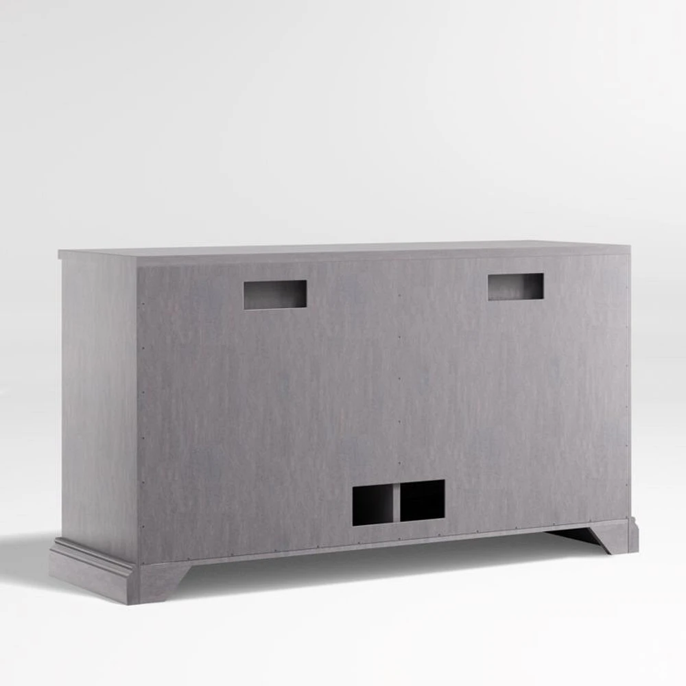 Cameo 62" Dove Grey Storage Media Console