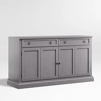 Cameo 62" Dove Grey Storage Media Console