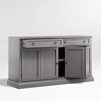 Cameo 62" Dove Grey Storage Media Console