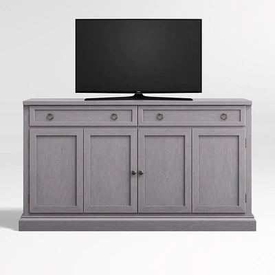 Cameo 62" Dove Grey Storage Media Console