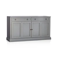 Cameo 62" Grey Modular Storage Media Console