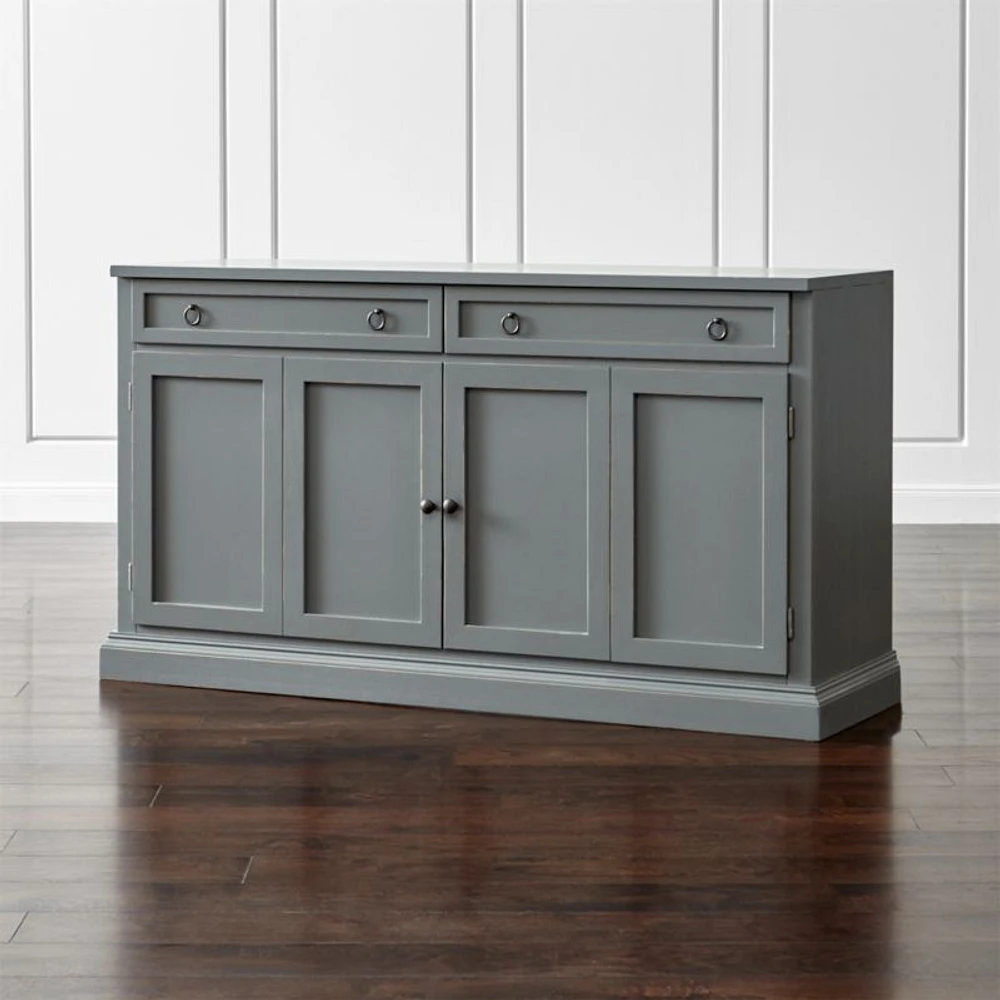 Cameo 62" Grey Modular Storage Media Console