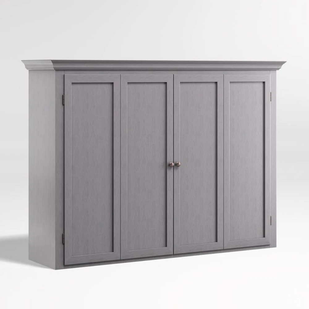 Cameo Dove Grey Media Hutch