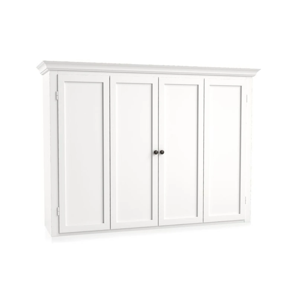 Cameo White Modular Media Hutch