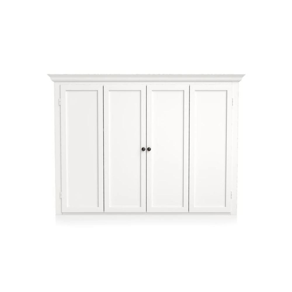 Cameo White Modular Media Hutch