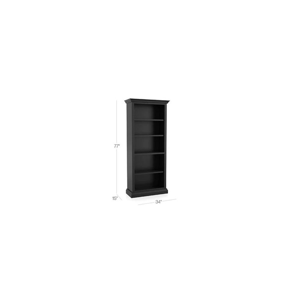 Cameo Bruno Black Open Bookcase