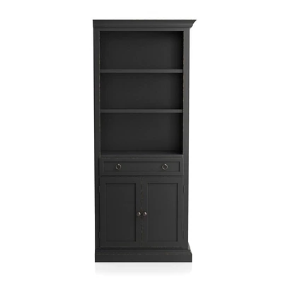 Cameo Bruno Black Right Storage Bookcase