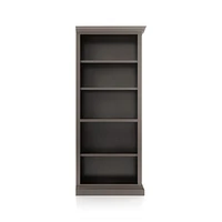 Cameo Grigio Open Bookcase with Right Crown