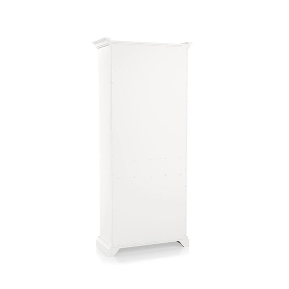 Cameo White Storage Bookcase