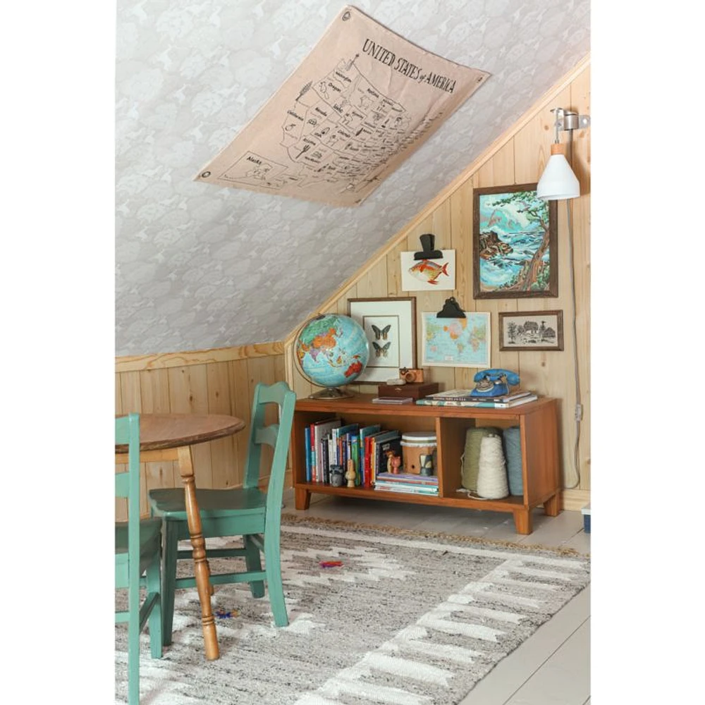 District Stackable 3-Cube Wood Bookcase