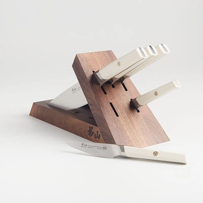 Cangshan Everest White -Piece Tai Knife Block Set
