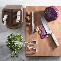 Cangshan ® Everest White 8-Piece Knife Block Set
