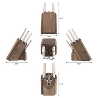 Cangshan ® Everest White 8-Piece Knife Block Set