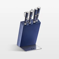 Cangshan ® Kita Blue 6-Piece HUA Knife Block Set Blue Block
