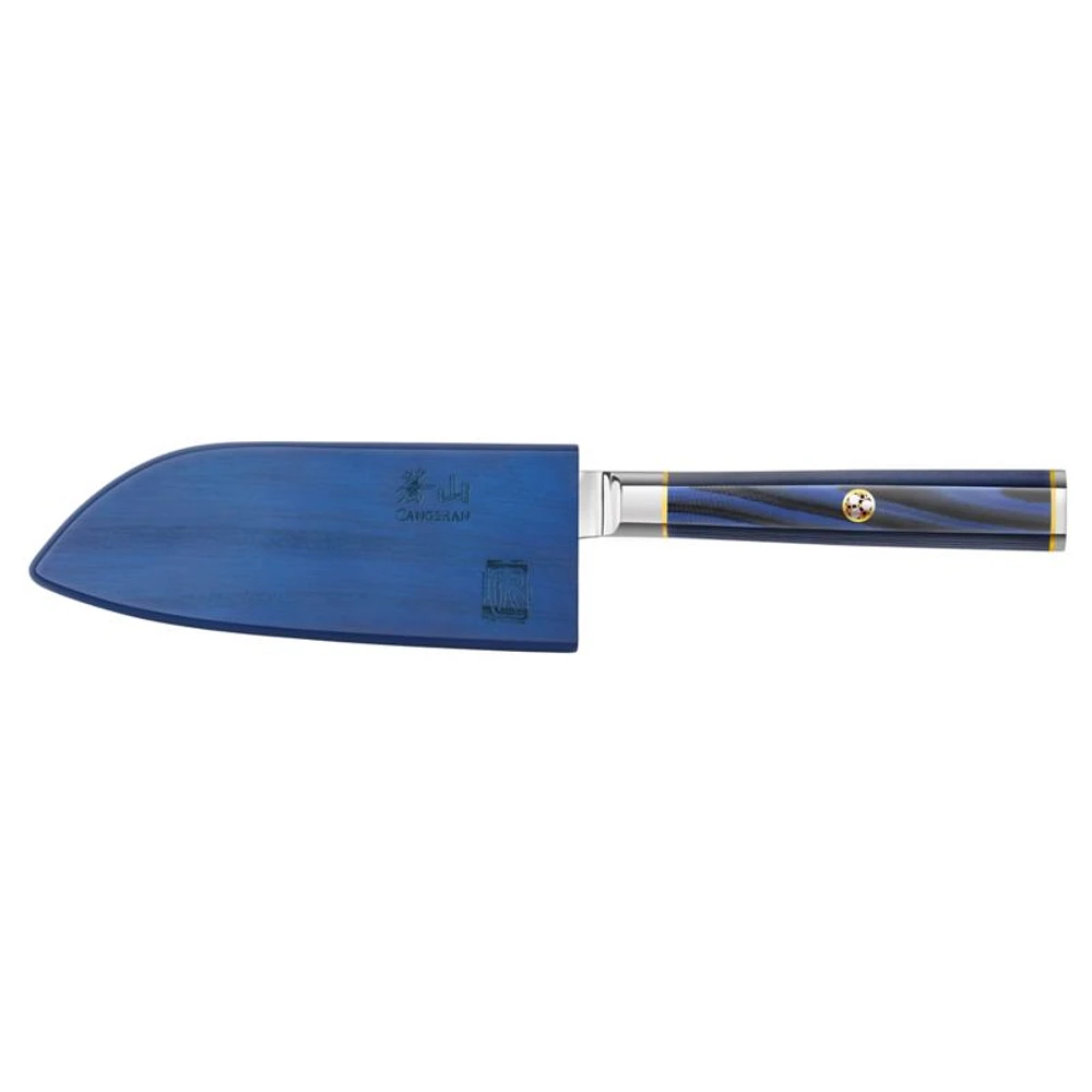 Cangshan ® Kita Blue 5" Santoku Knife
