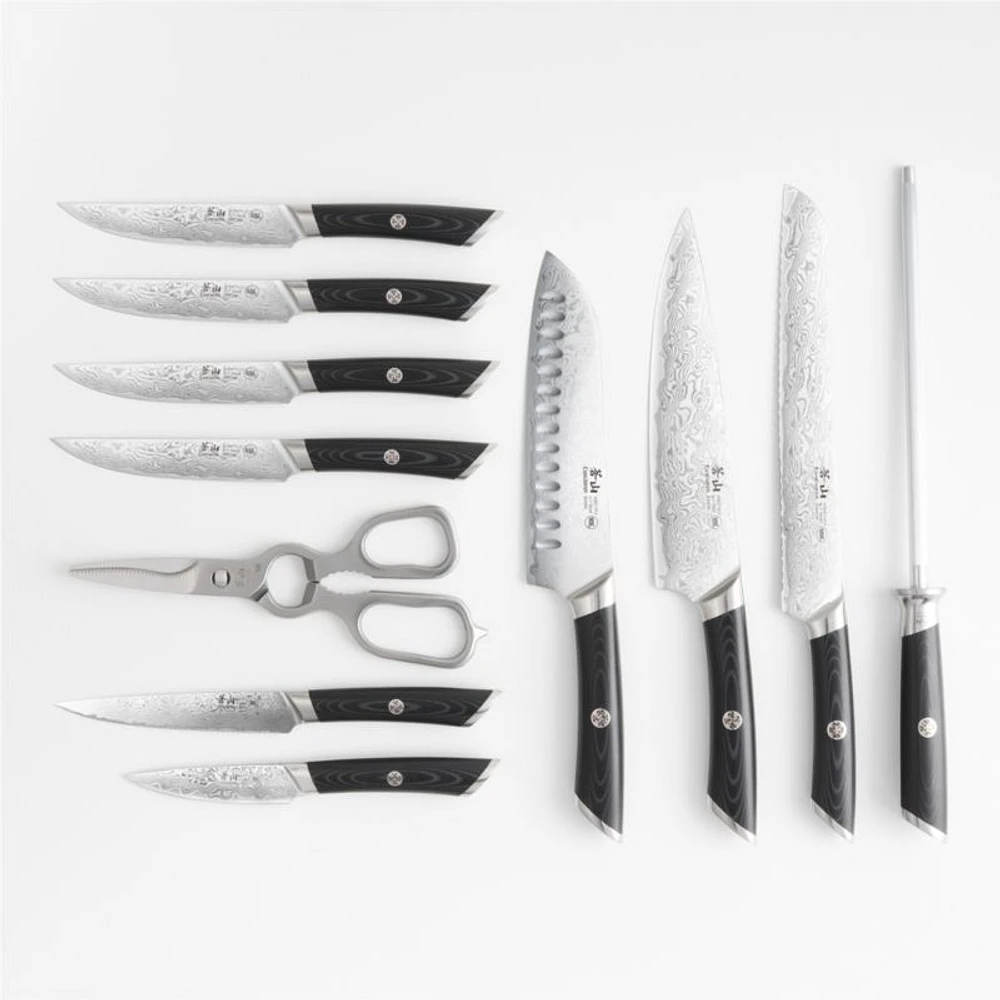 Cangshan ® Kuro 12-Piece Knife Block Set