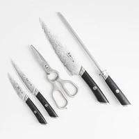 Cangshan ® Kuro 6-Piece Knife Block Set