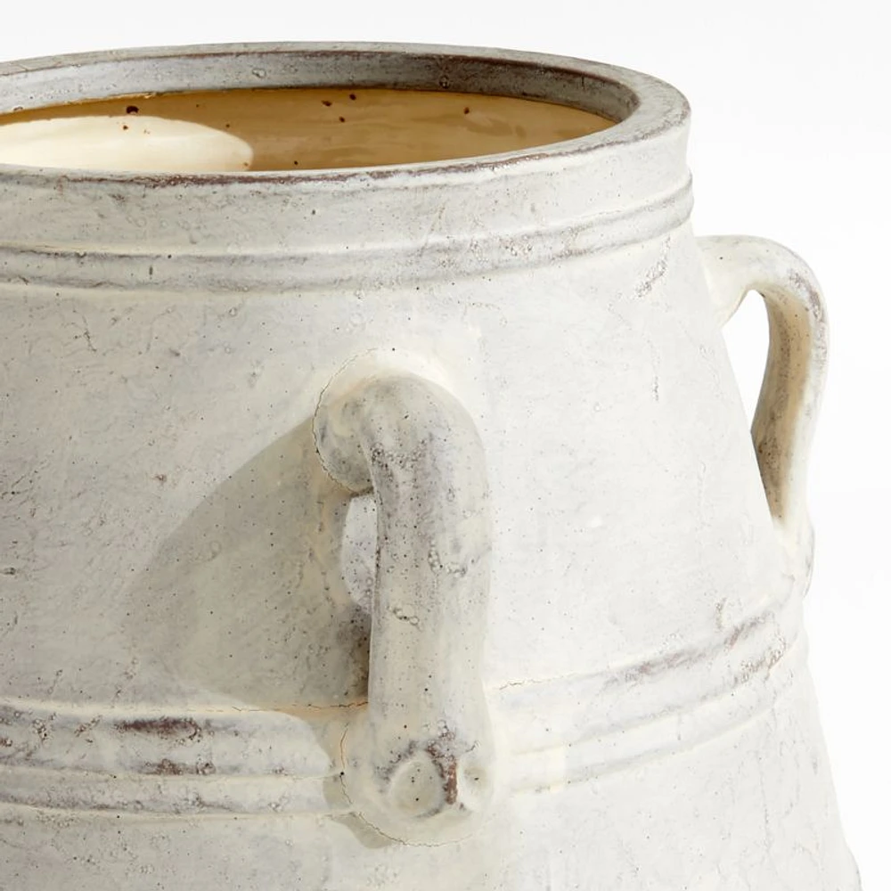 Cannes 29" Earthenware Indoor/Outdoor Planter by Laura Kim