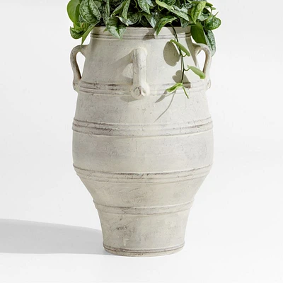 Cannes 29" Earthenware Indoor/Outdoor Planter by Laura Kim