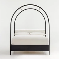 Canyon Queen Arched Canopy Bed with Upholstered Headboard by Leanne Ford