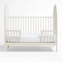 Canyon Warm-White Wood Toddler Bed Rail by Leanne Ford