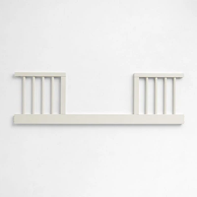Canyon Warm-White Wood Toddler Bed Rail by Leanne Ford