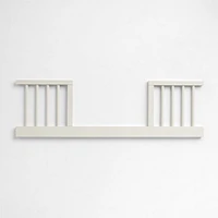Canyon Warm-White Wood Toddler Bed Rail by Leanne Ford