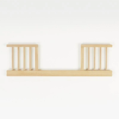 Canyon Natural Spindle Wood Toddler Bed Rail by Leanne Ford