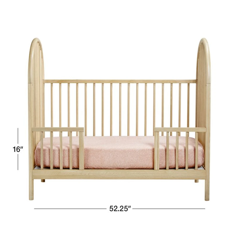 Canyon Natural Spindle Wood Toddler Bed Rail by Leanne Ford