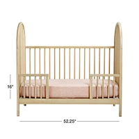 Canyon Natural Spindle Wood Toddler Bed Rail by Leanne Ford