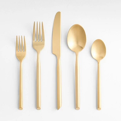 Capri Gold 5-Piece Flatware Place Setting