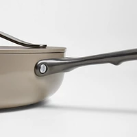 Caraway ® Home 7-Piece Pebble Ceramic Non-Stick Cookware Set with Gunmetal Hardware