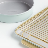 Caraway Complete 11-Piece Silt Green Ceramic Bakeware Set