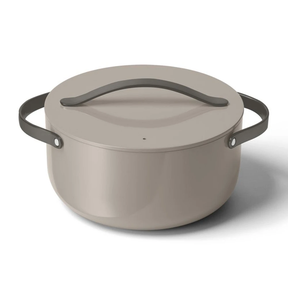 Caraway ® Home 7-Piece Pebble Ceramic Non-Stick Cookware Set with Gunmetal Hardware
