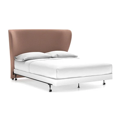 Carlie Queen Wingback Headboard Romantic