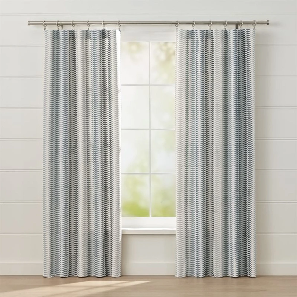 Carmelo Patterned Curtain Panel 50"x84"
