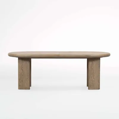 Carrington Wood Oval Extendable Dining Table