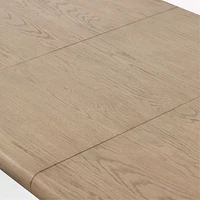 Carrington 87"-107" Wood Oval Extendable Dining Table