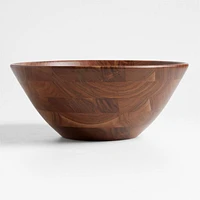 Carson 17.5" Acacia Wood Salad Serving Bowl