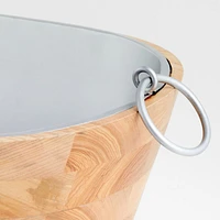 Carson Ash Wood Beverage Tub