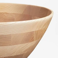 Carson 17.5" Ash Wood Salad Serving Bowl