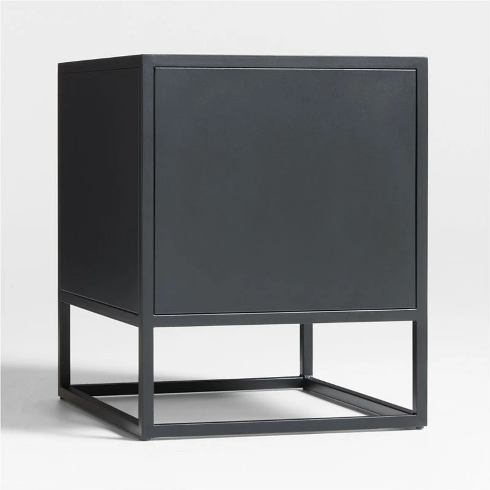 Casement 24" Black Metal 2-Drawer File Cabinet
